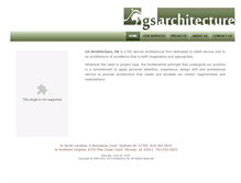 Tablet Screenshot of gsarchitecture.net